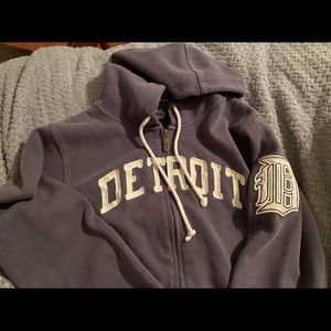 Detroit Tigers Hooded zip up sweatshirt